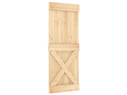 Maison Exclusive - Porta Narvik 80 X 210 Cm Madeira De Pinus Sólida (não Tratada)