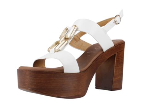 Sapatos de Mulher REPO Tecido Branco (38)