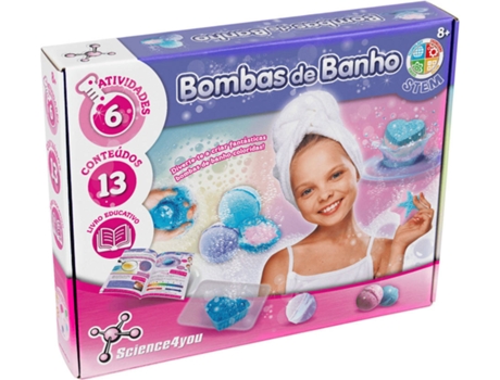Bombas de Banho - Science4you