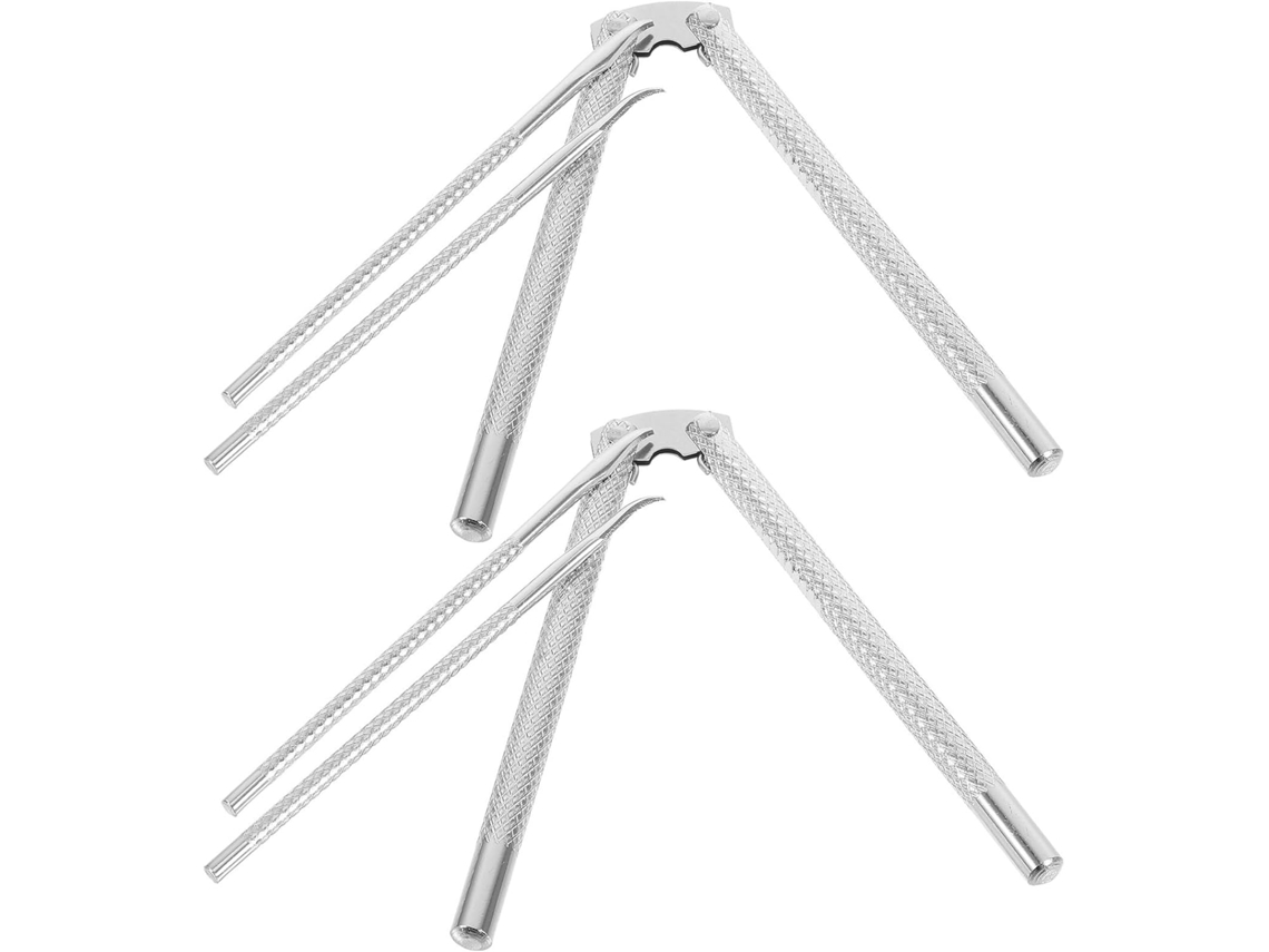 Conjunto De 6 Peças De Quebra-nozes Em Aço Inoxidável Com Pinças E Garfos Para Frutos Do Mar