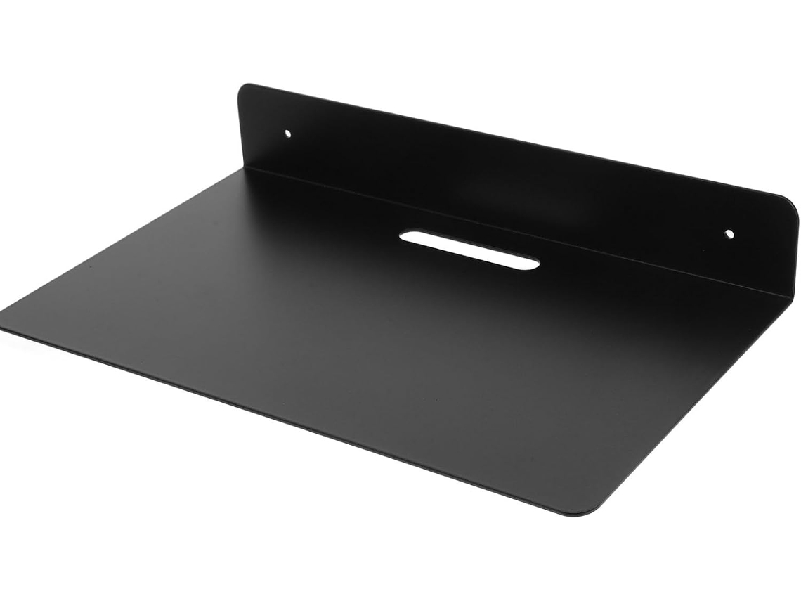 Suporte Mural Rangement para Boîtier Tv Cabo Videoprojetor em Acier Carbone Noir Capacité de SFUSHOS