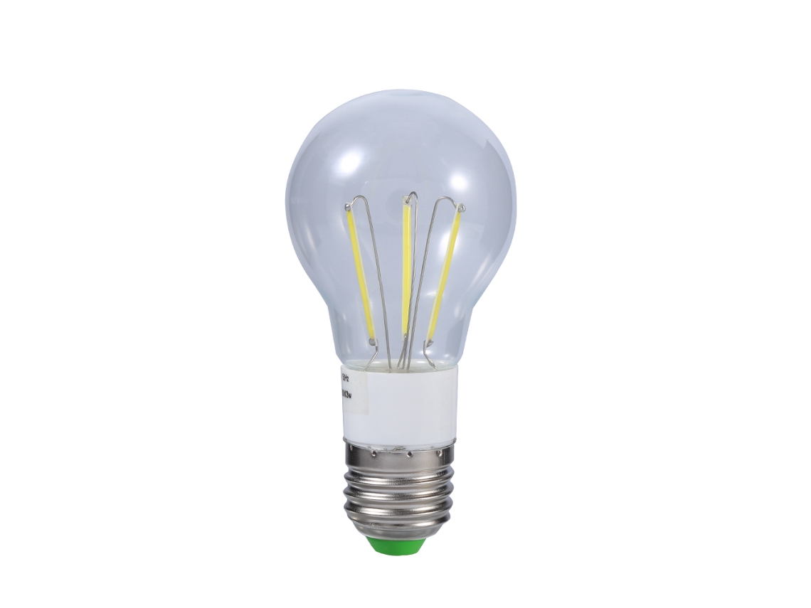Lâmpada Led E27 Cob Filamento 12v 3w Branco Frio 360°