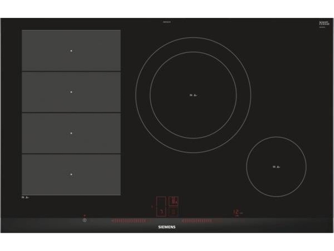 Placa de Indução SIEMENS EX875LEC1E (Elétrica - 81.2 cm - Preto)