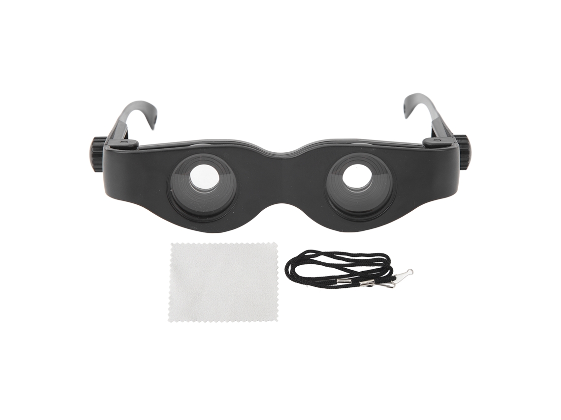 Telescope Glasses Magnifier Optical Pvc Frame Clear View Dual Layer Lens Binocular Glasses For Fishing Bird Watching LAXISCREED