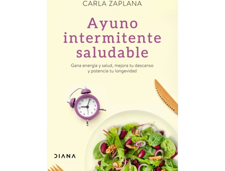 Livro Ayuno Intermitente Saludable de Carla Zaplana (Espanhol)