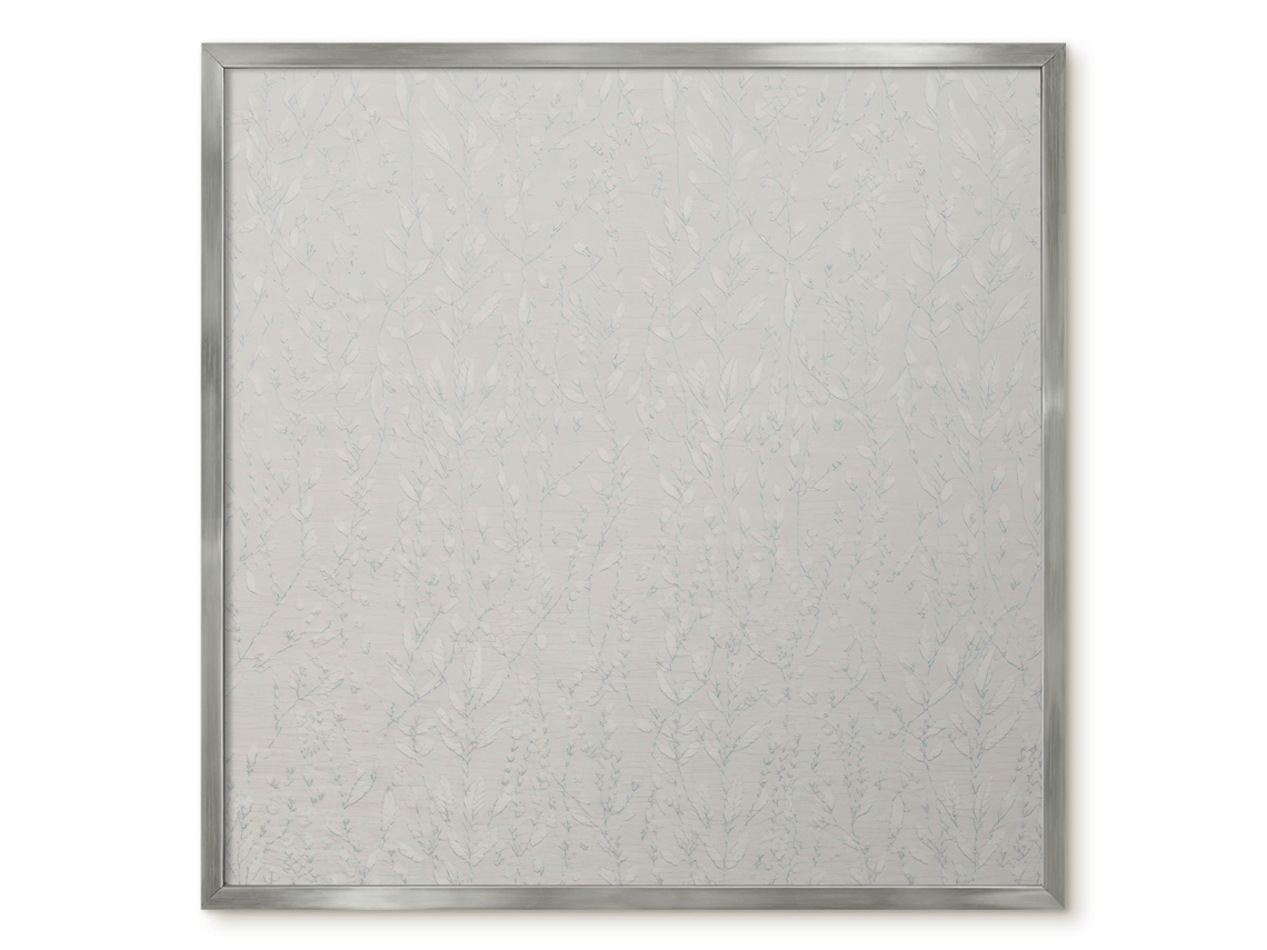 Quadro de parede magnético bege calmo para escritório Espelharte (50x50 cm)
