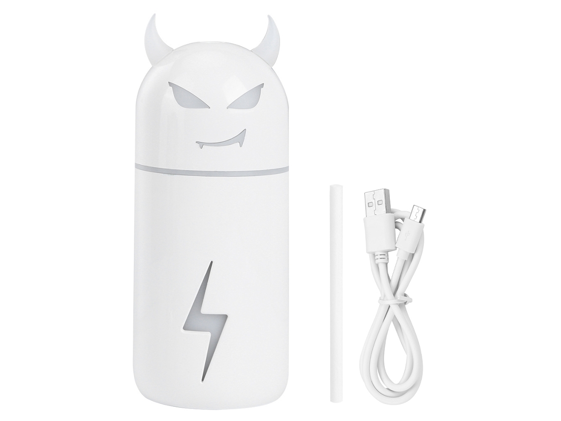 Umidificador Portátil Usb Da Laxiscreed Com Iluminação Noturna Para Uso Em Casa E Escritório