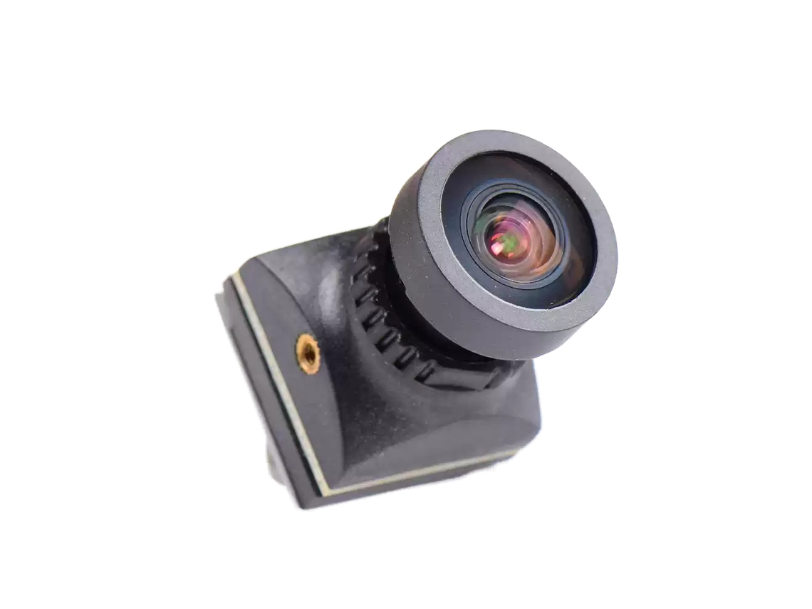 Câmara Fpv Ccfpv Snap2 Preta com Visão Noturna, 1200tvl, 120fov, 105db Wdr, 5 25v, 8.2g, 20~60°c para Drones de Corrida Fpv. MDUG