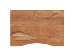 Desk Top, Desk Tops Vidaxl Marrom Madeira De Acácia (80 X 60 X 2.5 Cm)