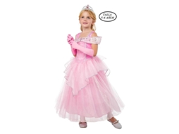 Disfraz De Princesa Vestido Rosa Diadema Y Guantes Para 5 6 Años 301630 M A Partir De 5 Años Rubie´s