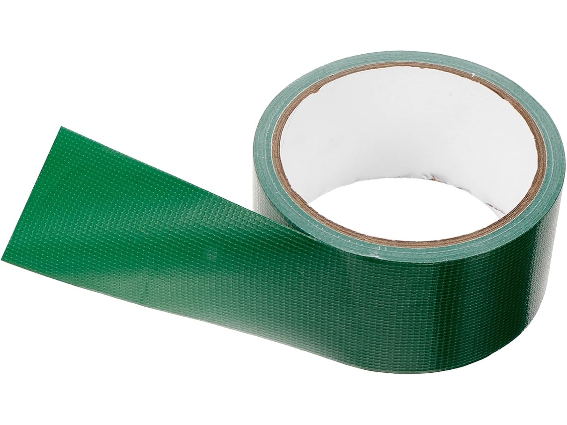 Fita Adesiva Verde para Reparos em Estufas, Feita de Fibra de Nylon, Autoadesiva e Impermeável, 1 CHABERLU