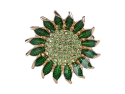 Broche Feminino Girassol Golaço Adorno Decorativo