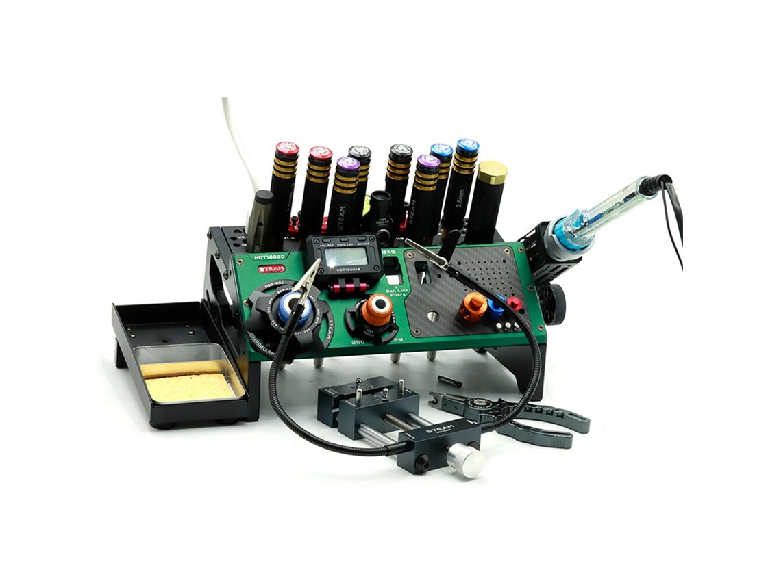 Mesa de Soldadura Greensteam Hot10020 para Modelos de Helicópteros e Aeronaves em Voo 3d MDUG