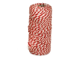 Corda do Rolador Vermelho/branco 100 M ZYBLSSBB