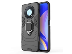Para Huawei Nova Y90/enjoy 50 Pro Pc À Prova De Choque Capa Protetora De Tpu Com Suporte De Anel Magnético