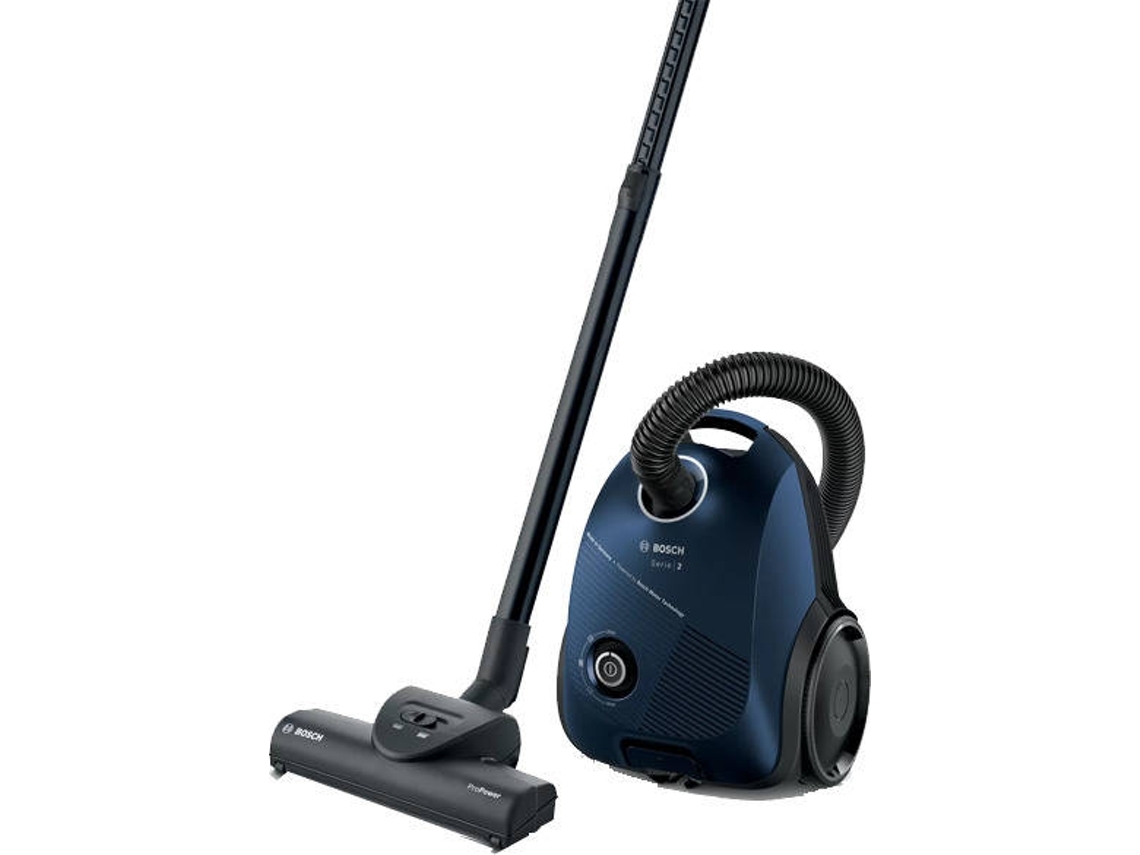 Aspirador com Saco BOSCH BGBS2BU1T Série 2 (Outlet Caixa Aberta - 80 dB - Saco de pó: 3.5 L)
