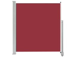 Side Awning, Side Awnings Vidaxl Vermelho Tecido (140 X 300 Cm)
