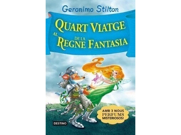 Livro Quart Viatge Al Regne De La Fantasia de Geronimo Stilton