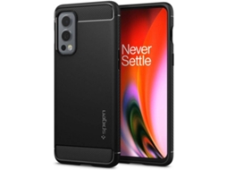 Capa Oneplus Nord 2 5G SPIGEN Antichoque Preto