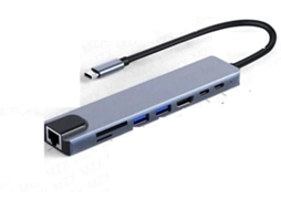 Estação de Acoplamento Usb c, Hub 3.0 Tipo A, Compatível com 4k, Reprodutor SFUSHOS