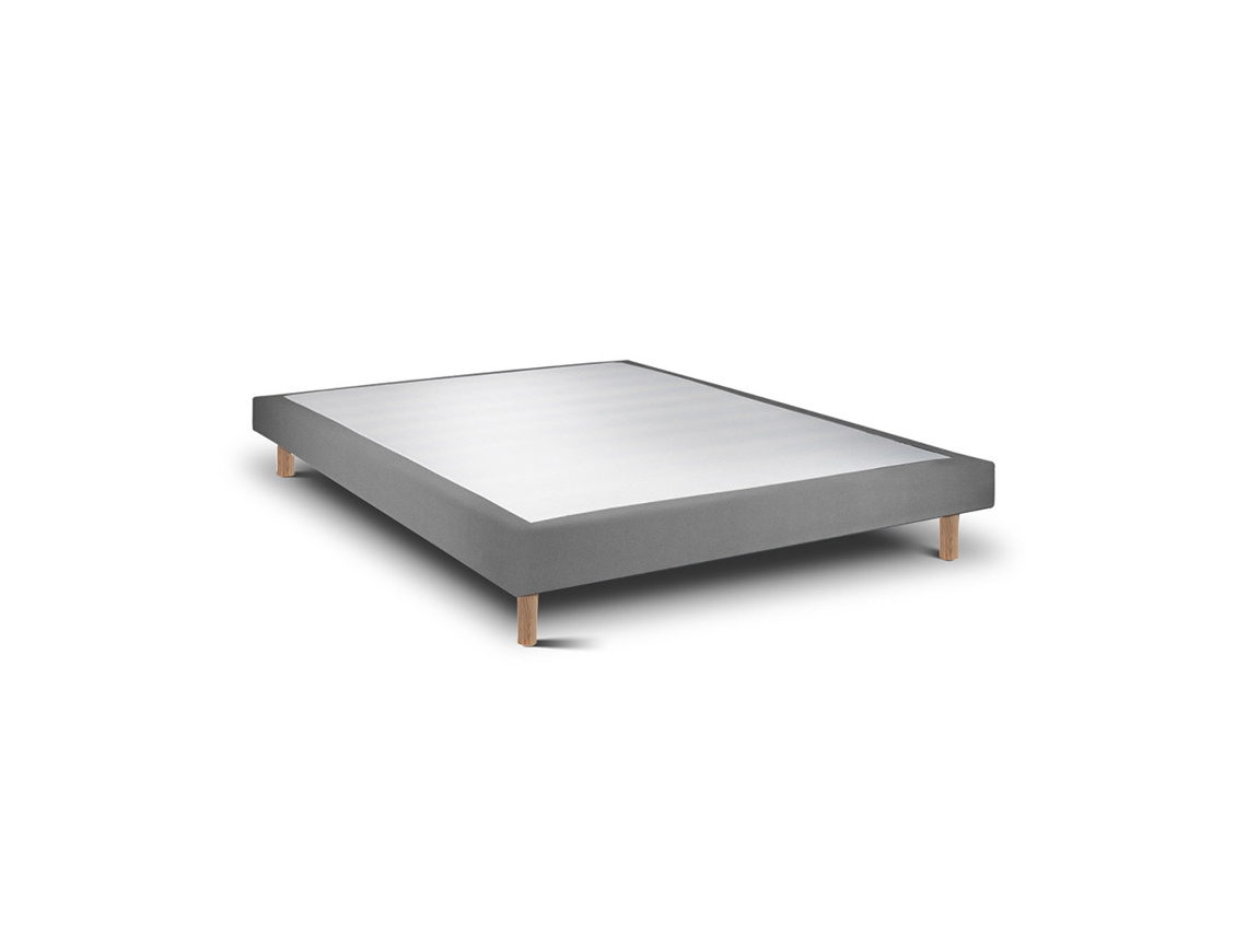 Sommier Rígido 15 Milano  Ash Pés Redondos 195 X 160 Cm Altura 30 Cm Indream