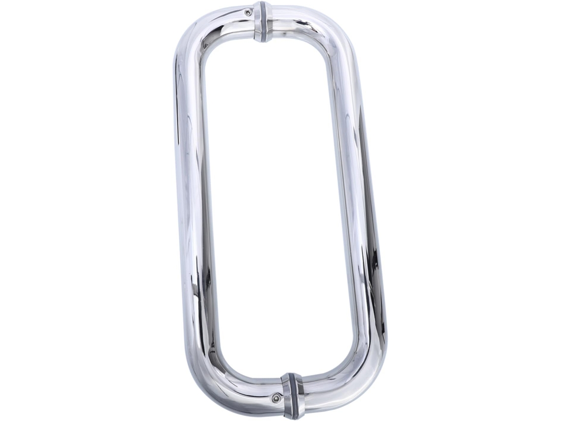 Puxador Para Porta De Box, Em Aço Inoxidável Polido Com Formato De Tubo Redondo O, Ideal Para Portas De Vidro Banheiro