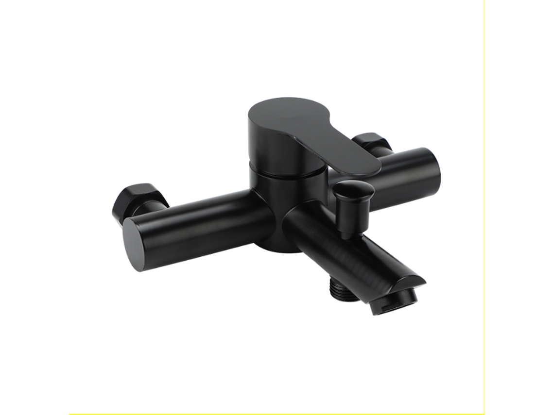 Torneira Misturadora De Aço Inoxidável Preta Torneira Para Banheira Torneira Para Chuveiro Hdd