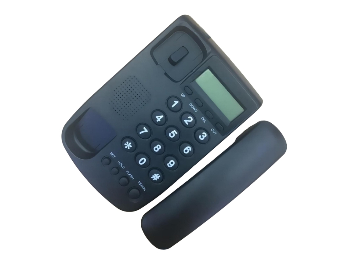 Telefone Com Fio Telefone De Mesa Com Identificador De Chamadas Brilvibera