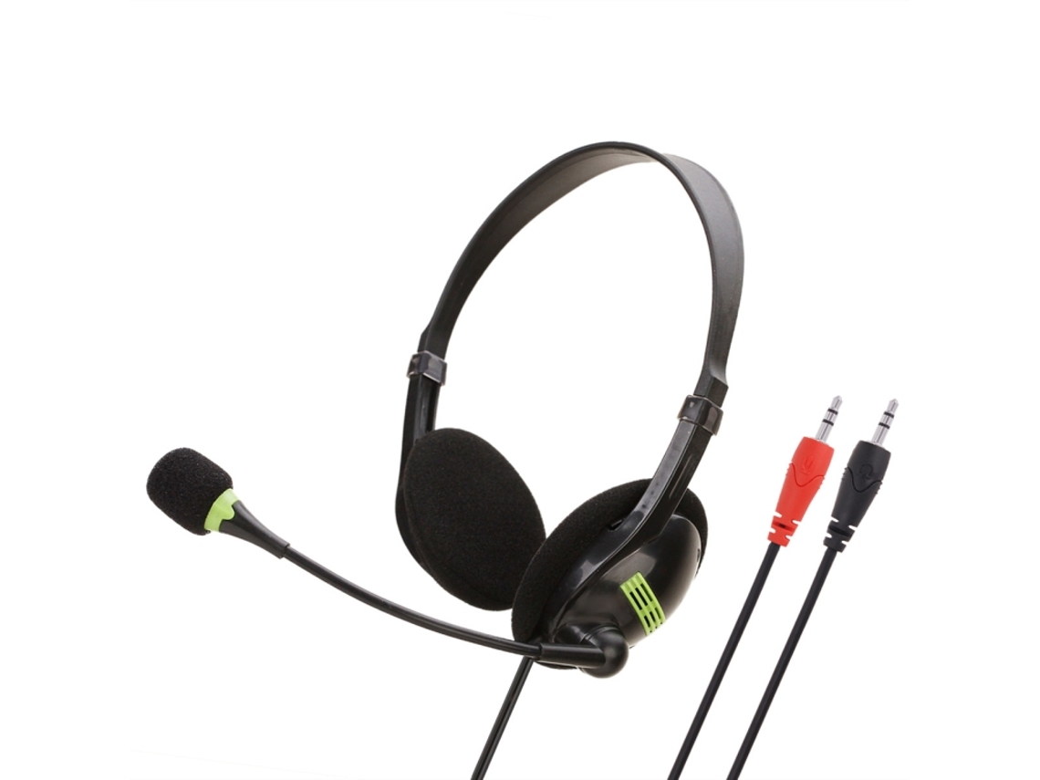 Auscultadores ZRUXE Sy440mv para Ensino e Escritório, Preto, 3.5mm/usb, Pc | ZRUXE