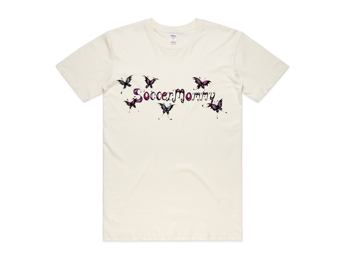Soccer Mommy Butterflies T shirt ROCKINSTONE Unisex Adults Best Sellers Size:xxl