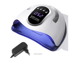 Lâmpada Uv Led Para Unhas, 280w Com 66 Lâmpadas, Terapia De Luz Para Manicure/pedicure Em Casa, Com 4 Temporizadores E Visor Lcd
