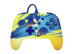 Comando com Fios POWER A Nintendo Switch Enhanced Sonic Boost