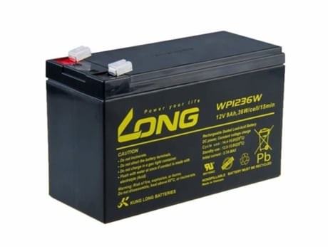 Bateria De Alimentação Pblo Pblo 12v009 F2ah 12v 9ah Ácido Chumbo Long