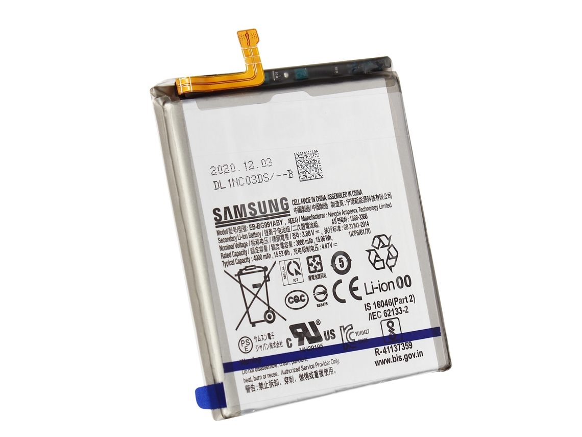 Bateria Interna para SAMSUNG Galaxy S21 4000 Mah Original Preto