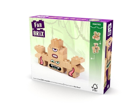 Puzzle FABBRIX Madeira - Bege - 17 x 14 x 4 cm)