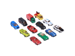 Primerox brinquedos de Carros de Mola Retrátil para Crianças Conjunto de Modelos Educativos 3+ Anos
