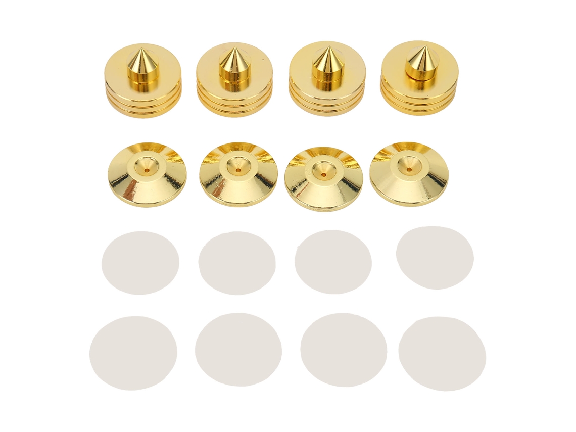 Cabo Mali Rca Profissional 0.3m Duplo Blindado com Conector Dourado