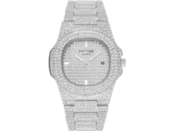 Lurelia Relógio De Pulso, Movimento De Quartzo, Analógico, Detalhes Com Strass, Aço Inoxidável, Resistente À Água 3atm, Dourado