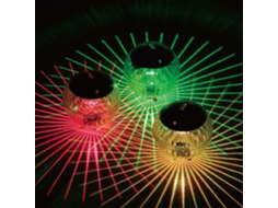 Yncm-lâmpada Solar Flutuante Bola À Prova D'água Multicolor