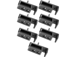 Kit de 7 Acessórios Portáteis Reforçados para Guarda roupas e Closets com 15 Painéis de 20 Mm de Espessura, com Fivelas CHABERLU