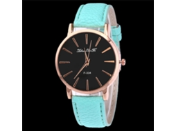 Reloj Hombre De Cuero Pu Zhoulianfa Moda Ocio Cuarzo F334-ma-3 (menta)