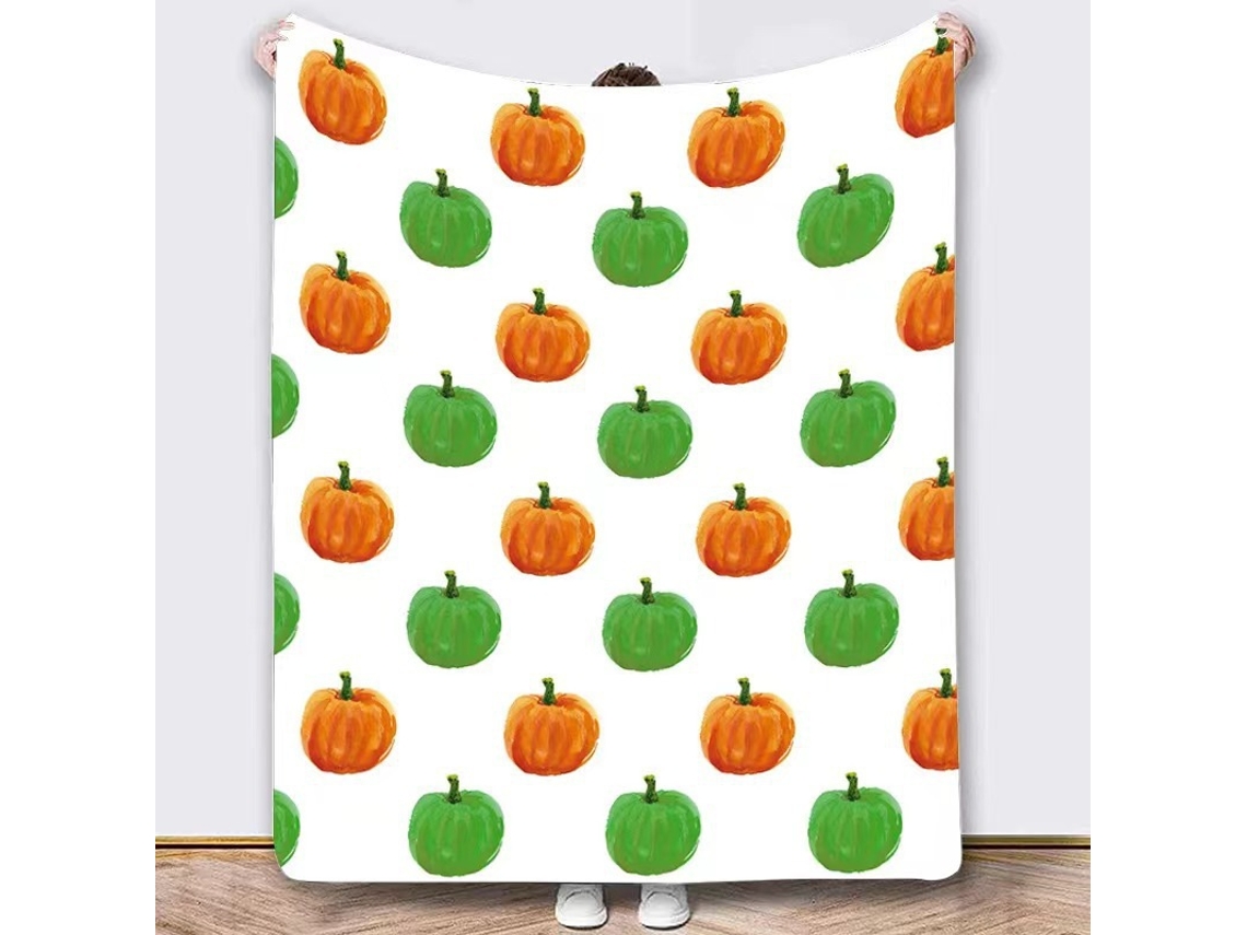 Cobertor De Halloween - Cobertor De Pelúcia De Halloween - Decoração De Halloween Em Flanela Cinza Aconchegante Para Festa, Sofá-c-aquaforge