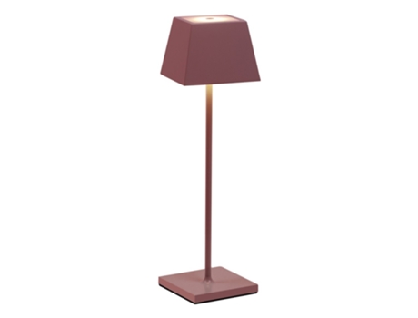 Candeeiro de Mesa Led Siesta Coral Portátil e Recarregável Ip54 ROSSINI ILLUMINAZIONE