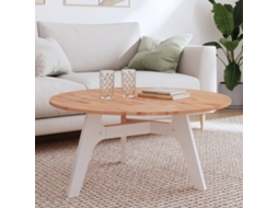 Vidaxl Tampo De Mesa Redondo Ø90x1,5 Cm Madeira De Faia Maciça