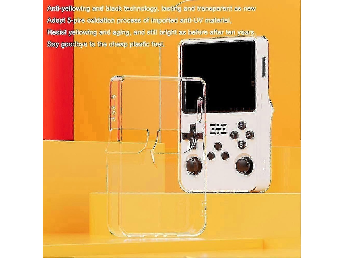 Capa Protetora Transparente Para Console De Games Portátil. Nostalgia88