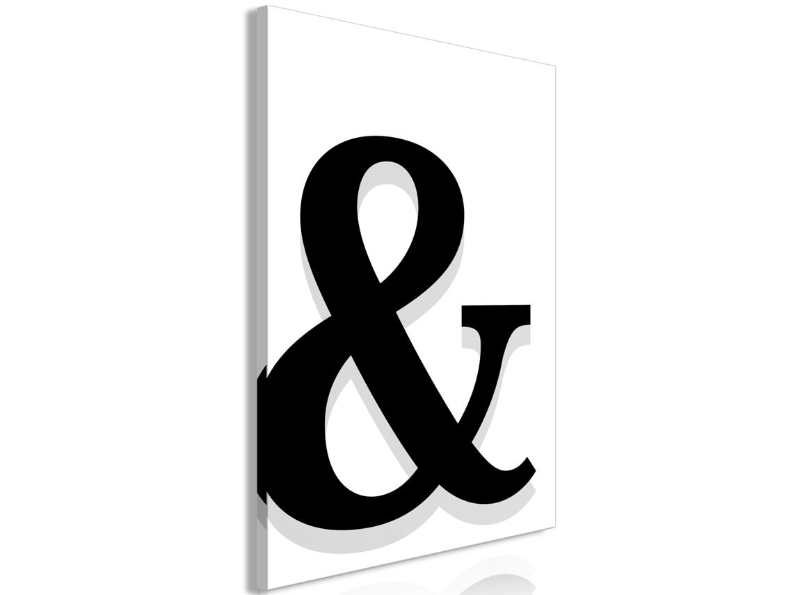 Quadro ARTGEIST Decorative Letter (1 Part) Vertical (20x30)