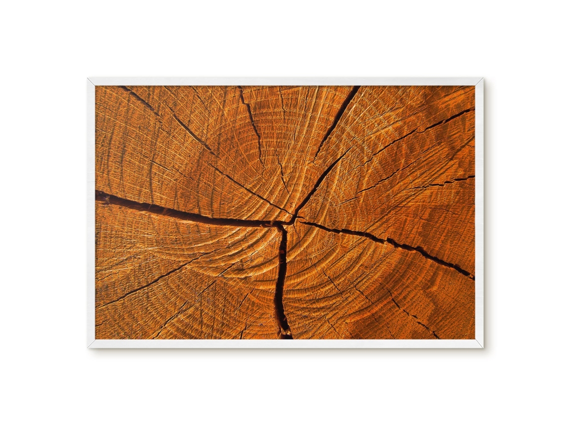 Quadro de parede magnético com textura cinza para escritório Espelharte (60x40 cm)