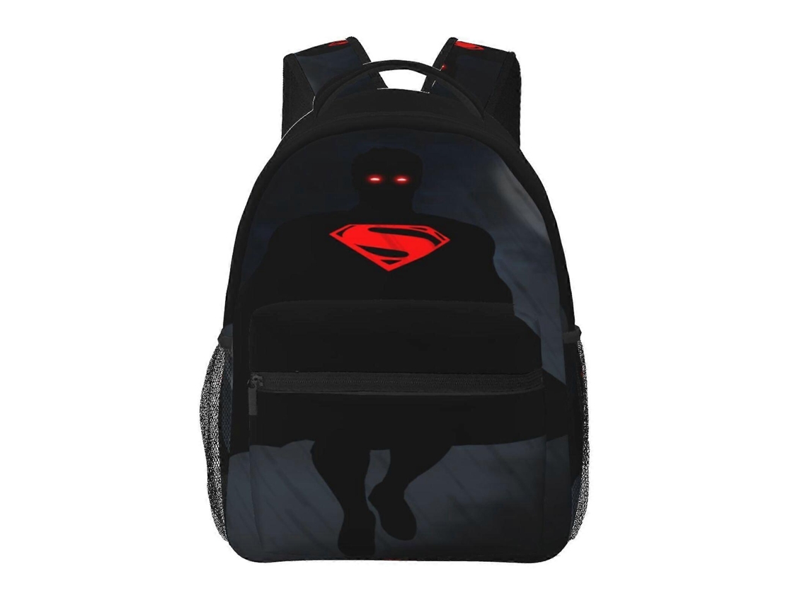 Mochila Superman H47 Para Escola E Trabalho, Leve E À Prova Dágua, Mochila Estilosa Para Estudantes E Adultos J47 Olysi Shop