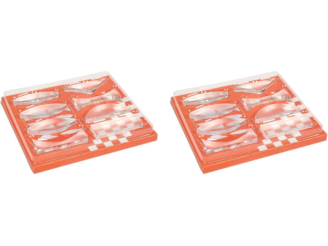 Kit de Experimentos de Óptica Geométrica 2x com Lentes de Refração. SFUSHOS