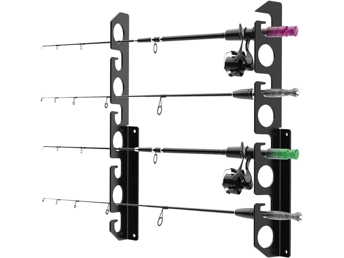 Para Vara De Pesca, Suporte De Parede Para Vara De Pesca | De Varas De Pesca | De Acrílico Para Vara Gokoco